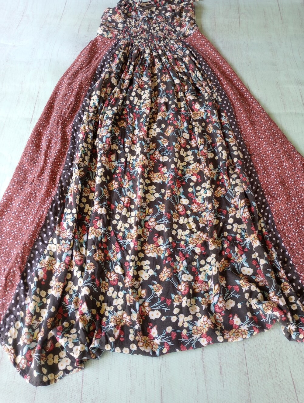 O'NEILL High Low Sundress Spaghetti Straps Floral Beachwear Dress XS - Picture 11 of 11